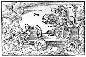 Mars, romersk krigsgud, 1569 av Unbekannt