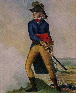 Marskalk Bernadotte 1763-1844. Gravering etter en tegning av Hilaire Le Dru, 1934. av Unbekannt