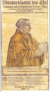 Martin Bucer 1491-1551 av Unbekannt