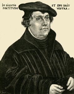 Martin Luther, ca 1520-1530, 1890. av Unbekannt