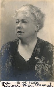 Mary Brough 1863-1834, engelsk skuespillerinne, 1900-tallet av Unbekannt