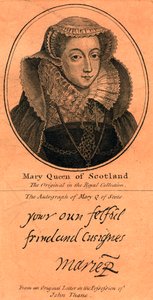 Mary, dronning av Skott, 1542-1587 av Unbekannt