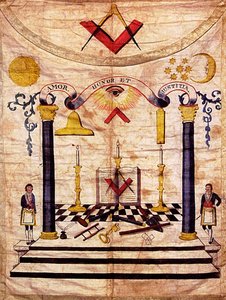 Mason Apron, 1700-tallet av Unbekannt