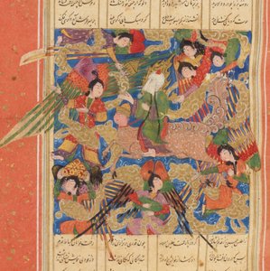 Matla ul-Anwar Rising Place of Lights av Amir Khusrau Dihlavi, ca. 1500. av Unbekannt