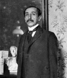 Maurice Barres , fransk journalist, romanforfatter og politiker, 1914 av Unbekannt