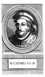 Maximillian II, den hellige romerske keiseren fra 1564-1576 av Unbekannt