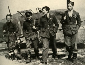 Medlemmer av 73 skvadron, 1939-1940, 1941. av Unbekannt
