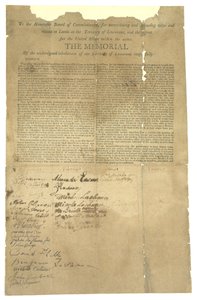 Minnesmerke for det ærede kommissærstyret for justering av landkrav i territoriet Louisiana, 1803-1815 av Unbekannt
