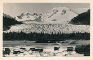 Mendenhall-Gletscher bei Juneau, Alaska, um 1940 von Unbekannt
