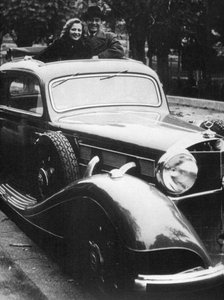 Mercedes-Benz bil, c1930-tallet av Unbekannt