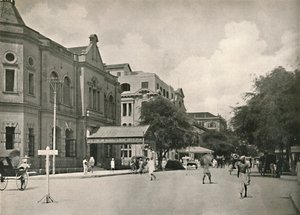 Merchant Street, Rangoon, 1900. av Unbekannt