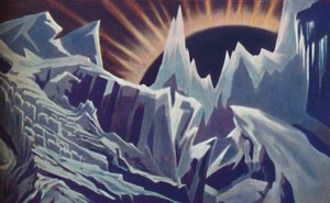 Mercurys evige natt, c1935 av Unbekannt