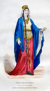 Merovingerdronning, 5.-8. århundre 1882-1884 av Unbekannt