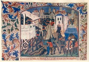 Metoder for krigføring under hundreårskrigen, c1400, c1930. av Unbekannt