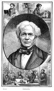 Michael Faraday , britisk fysiker og kjemiker, 1881 av Unbekannt