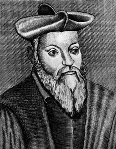 Michel Nostradamus 1503-1556, fransk lege og astrolog, 1600-tallet av Unbekannt