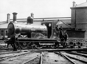 Midlands og Great Western Railway Ireland 2-4-0 lokomotiv Rob Roy, 1873 av Unbekannt