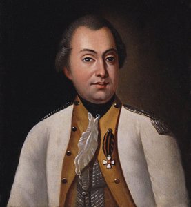 Mikhail Kutuzov i uniformen til Lugansk Pikineer Regiment, 1788, 1800-tallet av Unbekannt