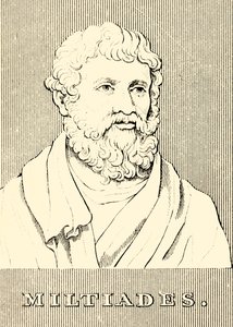 Miltiades, c550-489 f.Kr., 1830 av Unbekannt
