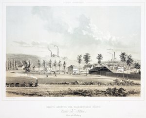 Gruvedrift, Coal Vallee du Pieton United Coalmining Co Ltd, Belgia av Unbekannt