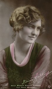 Miriam Babbage, c1880-1950 - Vinner av 1. pris i Daily Mirror Beauty Contest, c1930. av Unbekannt