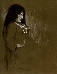 Frøken Constance Collier på en sommerdag, 1899 av Unbekannt