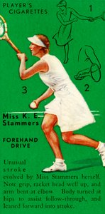 Frøken K. E. Stammers - Forehand Drive, c1935. av Unbekannt