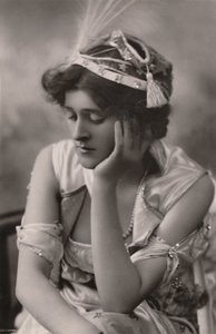 Frøken Zena Dare, 1887-1975, c1930. av Unbekannt