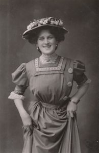 Frøken Zena Dare, 1887-1975, c1930. av Unbekannt