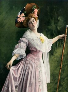 Frøken Marthe Regnier, rollen som Jacqueline. - Gateway. - Vaudeville, 1904. av Unbekannt