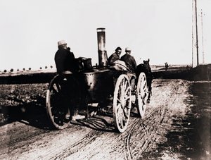 Mobilt kjøkken går oppover, c1914-c1918 av Unbekannt