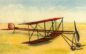 Modell biplan, 1932. av Unbekannt