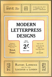 Moderne boktrykkdesign – prisdesign, 1909. av Unbekannt