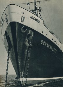Moderne rutebåter for Far Eastern Services fra den tyske Lloyd Line bygget i 1935, 1937 av Unbekannt