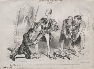 Anglo-Chivalric Maners, 1839. av Unbekannt