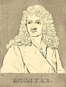 Moliere, 1622-1673, 1830. av Unbekannt