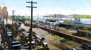Montreal havn, Montreal, Canada, ca 1900-tallet av Unbekannt