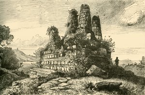 Monument over Horatii og Curiatii, 1890. av Unbekannt