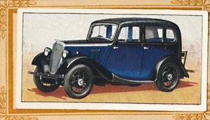 Morris Eight Saloon, c1936 av Unbekannt