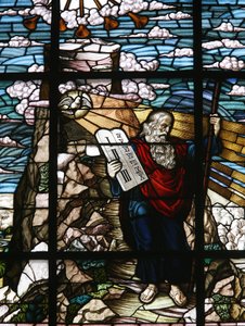 Moses holder lovens bord, Vienne, Autriche av Unbekannt