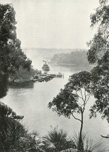 Mosmans Bay, fra Cremorne Jetty, c1900. av Unbekannt