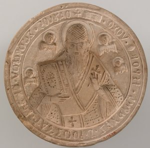 Form for et frimerke, 1600-1700-tallet. av Unbekannt
