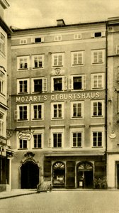 Mozarts fødested, Salzburg, Østerrike, c1935. av Unbekannt