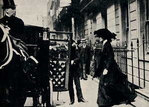 Mr. Churchill drar på bryllupsreise, 1908, 1945. av Unbekannt
