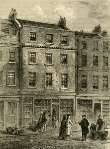 Mr. Davies Shop, Russell Street, 1881. av Unbekannt