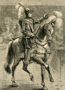 Mr. Dymoke, The Kings Champion, 1881. av Unbekannt