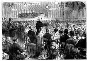 Mr Gladstone i Leeds, sent på 1800-tallet av Unbekannt