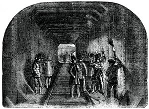 Mr Stephenson satte inn den siste naglen, 1886 av Unbekannt