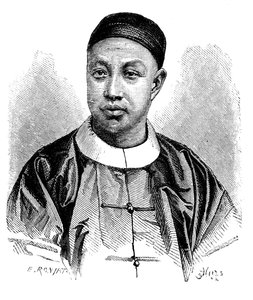 Mr Yang, attaché for den kinesiske legasjonen i Paris, c1890 av Unbekannt