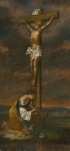 Maria Magdalena under korset av Unbekannt